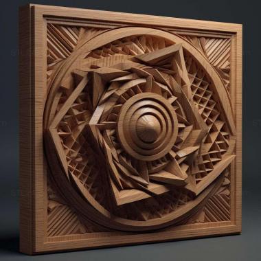 Patterns and decorations Geometry A 3 3d model